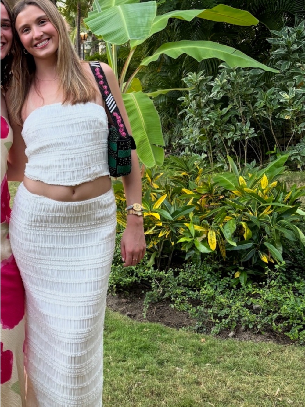 Princess Polly White Smocked Maxi Skirt Set